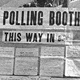 Polling booth at ceremonial ground - Dei Council, Hagen, PNG, 1968 - (© P.J. Stewart & A.J. Strathern Archive)