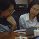 Dr. Pamela J. Stewart with co-workers –  Institute of Ethnology, Academia Sinica, Nankang, Taipei, Taiwan –  Tainan, Taiwan – May 19-23, 2002  (© P.J. Stewart & A.J. Strathern Archive)